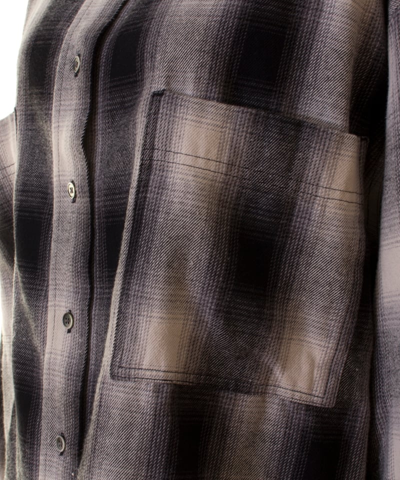 ディニテコリエ Dignite collier チェックシャツ IN-80256365 本州送