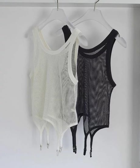 anuke アンヌーク  Vintage Mesh Tanktop 62610628 5月中旬発送予定