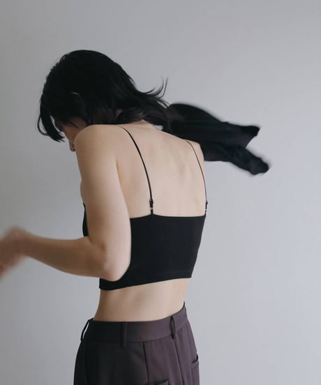 anuke アンヌーク Padin Half Camisole 62610636