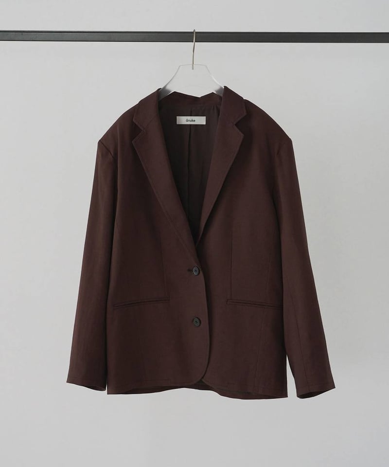 anuke アンヌーク Over Linen Jacket 62610104 | Deargo