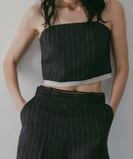 anuke アンヌーク Linen Compact Camisole 62610409 本州送料無料！3月中旬～4月中旬発送予定