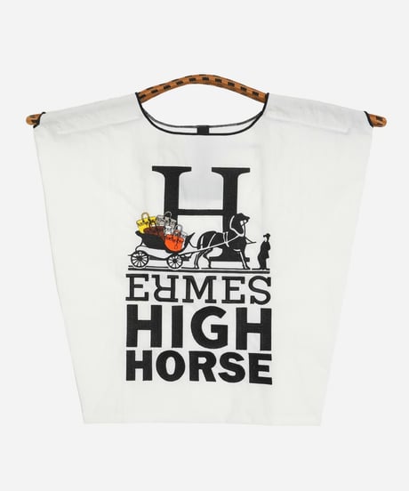 Account　アカウント　MICALLE MICALLE　ミカーレミカーレ HORSE TOTE BAG　エコバッグ