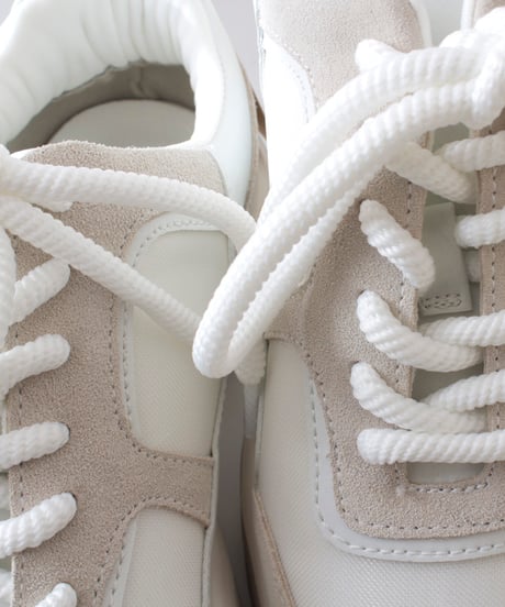 ATELIER BRUGGE アトリエブルージュ Original sole sneaker チュールデザインスニーカー　オリジナルスニーカー