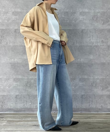 Anna Kerry　アンナケリー　オーバーサイズシャツ　85261711　2026NEWARIIVAL