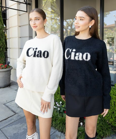 MICALLE MICALLE　ミカーレミカーレ　Account　アカウントCIAO SHAGGY KNIT　チャオシャギーニット　MAG