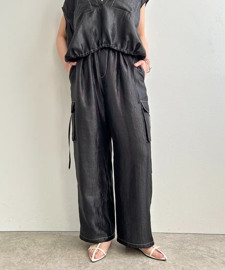 LHELBIE レルビエ 2WAYヘムカーゴパンツ 52148M 本州送料無料！