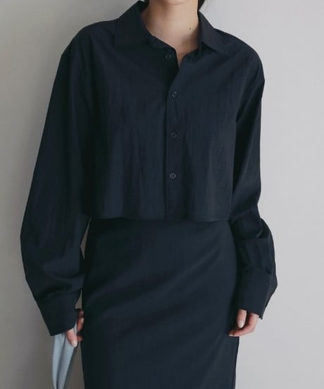 anuke アンヌーク Sheer Compact Shirts 62620411