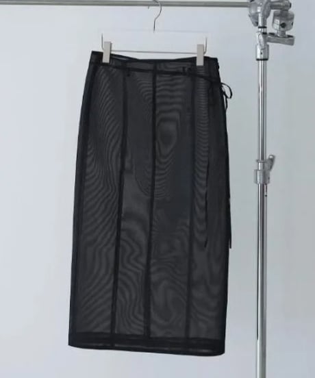 anuke アンヌーク Sheer Knit Skirt  62610802  本州送料無料！3月中旬～4月中旬発送予定