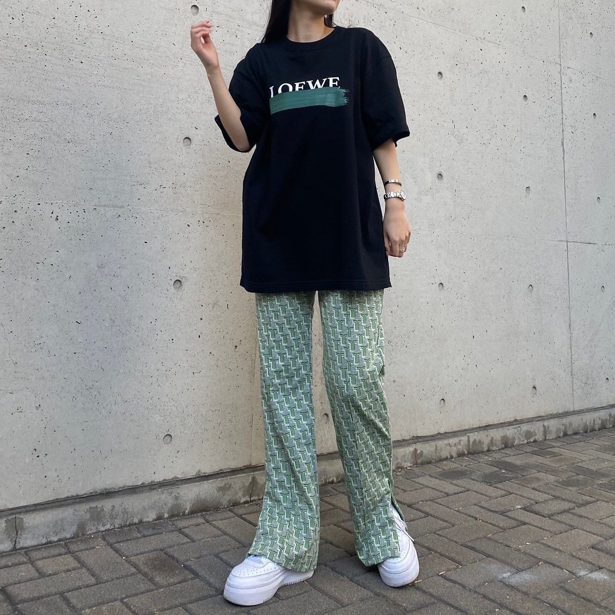 MICALLE MICALLE ミカーレミカーレ ACCOUNT LW Paint Tシャツ MICALLE MICALLE ミカーレミカーレ ACCOUNT LW Paint Tシャツ