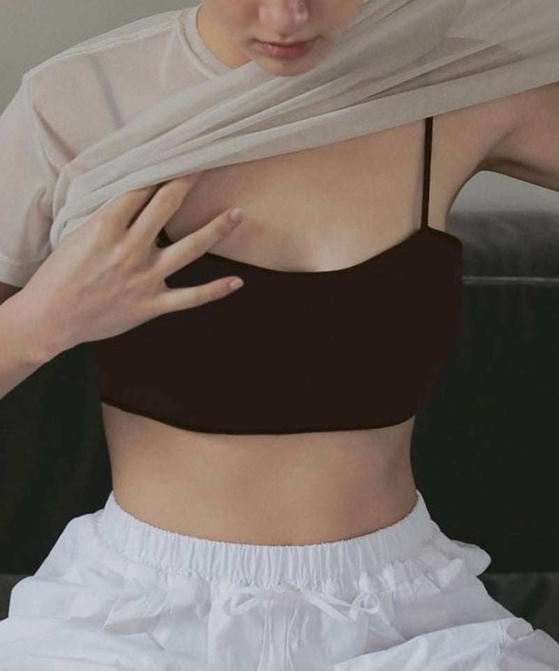 anuke アンヌーク Cupin Knit Bustier 62610520 | Deargo