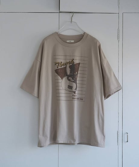 anuke アンヌーク　Print Over T-Shirts　62610630