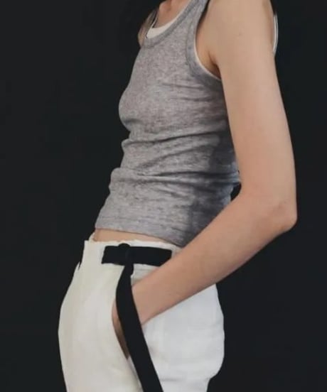 anuke アンヌーク Wool Rib Tanktop 62610614 本州送料無料！4月中旬～5月中旬発送予定