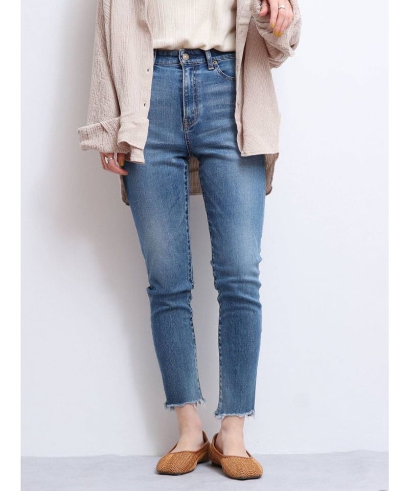 Ungrid (アングリッド) ハイウエストフレイドヘムストスリ  