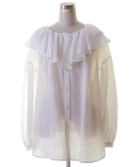 cafune カフネ PASSIONE パシオーネ ROBE　ローブ　フリル2WAYシャツ　615914　2026NEWARIIVAL
