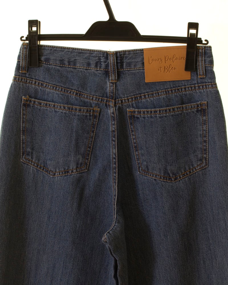 新品L'ours Polaire et Bleuデニムサロペット ライトブルー 新品L'ours Polaire et Bleuデニムサロペット ライトブルー