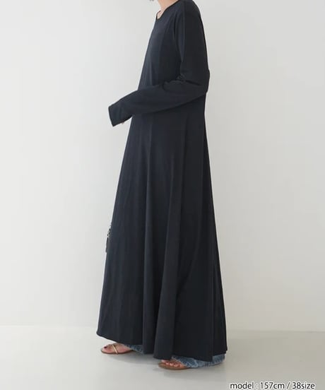 YENN イエン　SLUB FLARE DRESS　Y254-51135　本州送料無料！予約