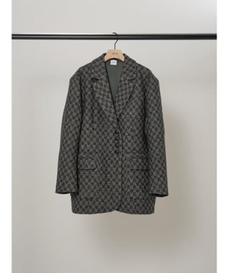 YENN イエン　WOOL TWEED BLAZER