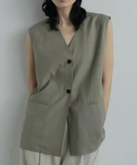 anuke アンヌーク Vneck Stitch Vest　ベスト 62520112