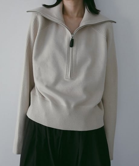 anuke アンヌーク  Zip Rib Knit 62610504 本州送料無料！2026NEWARIIVAL