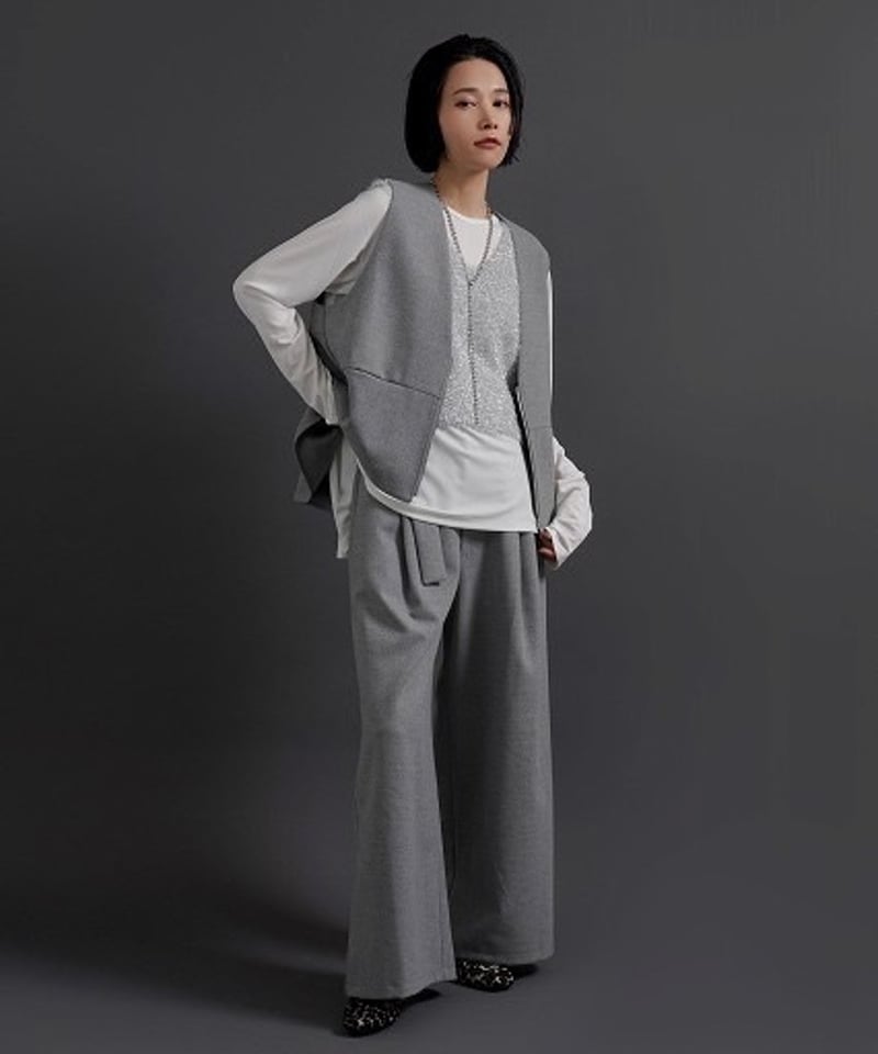 CYAN TOKYO シアン トウキョウ フラノzipフレアジレ 407286 | Deargo