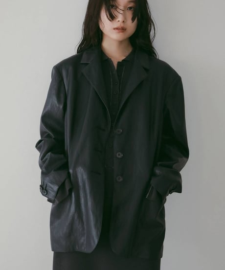 anuke アンヌーク Ecoleather Tailored Jacket 62610105 本州送料無料！
