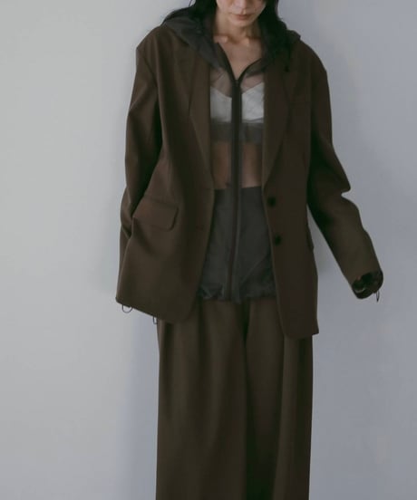 anuke アンヌーク　Over Tailored Jacket　62610101　本州送料無料