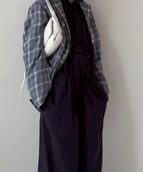 anuke アンヌーク Check Over Jacket 62610102 本州送料無料！4月中旬～5月中旬発送予定