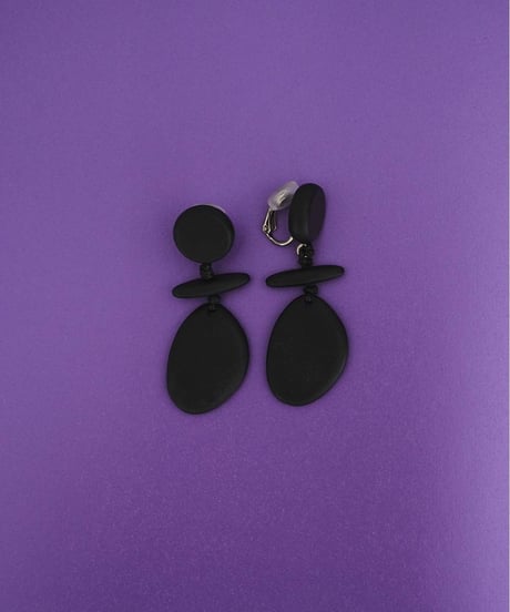 anuke アンヌーク Acrylic Stone Earring 62610901 本州送料無料！5月中旬発送予定