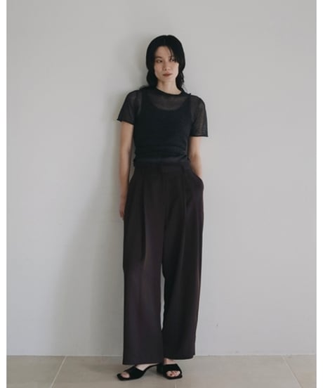 anuke アンヌーク Wrapcami Layered Knit 62620503
