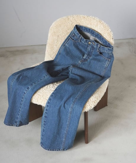 anuke アンヌーク Panel Loose Denim 62521402