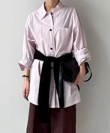 anuke (アンヌーク） Over Pocket Shirts　62610412　本州送料無料！