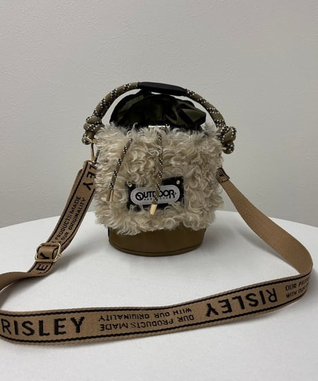 RISLEY　リズレー Bucket fur bag（1740978）【R2503-BFB38】