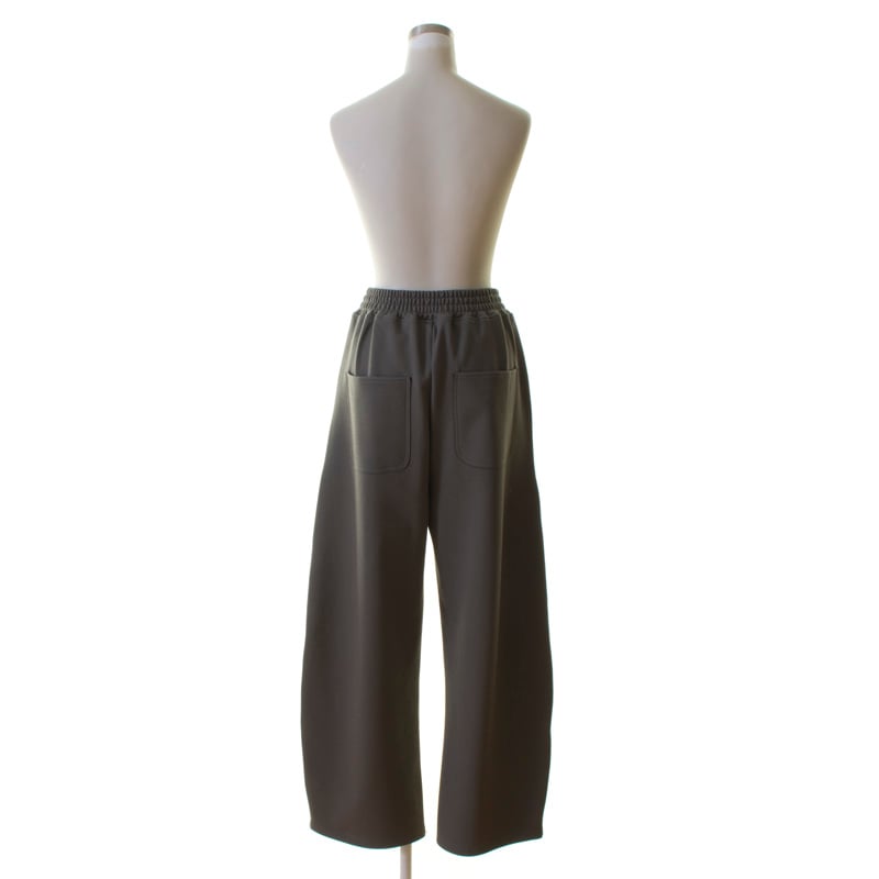 Dignite collier ディニテコリエ 裏起毛カットカーブパンツ カット裏