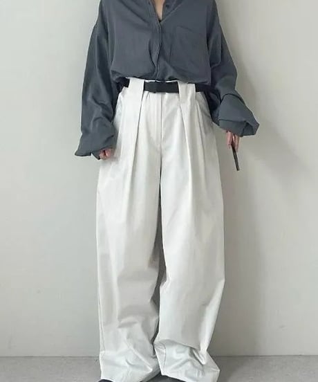 anuke アンヌーク Twill Loose Pants 62610708 本州送料無料！
