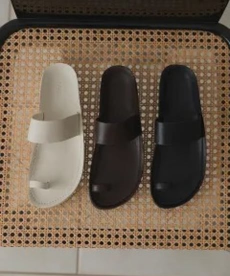 anuke アンヌーク Ecoleather Belt Sandals 62611006 本州送料無料！4月頃発送