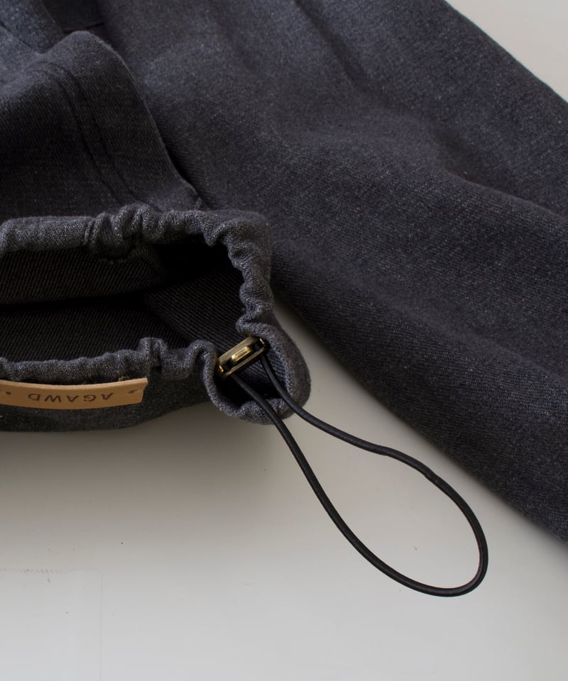 AgAwd アガウド BLACK Denim Pull Over ブラックデニムプル