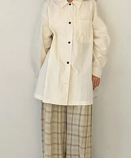 anuke (アンヌーク） Over Pocket Shirts　62610412　本州送料無料！