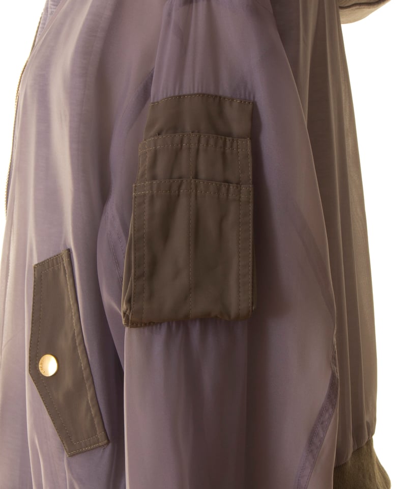 RISLEY リズレー Shoulder MA-1 hoodie (1740899)【R250 display picture 1