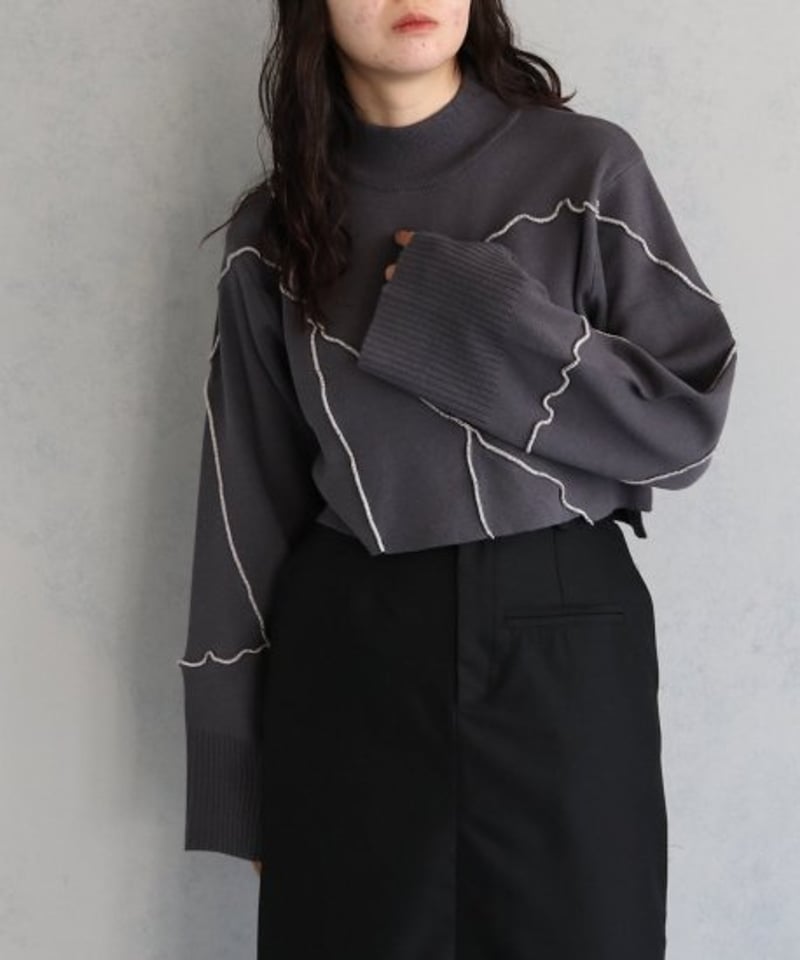 &g'aime アンジェム RANDOM MELLOW KNIT TOPS/986-65008 &g'aime アンジェム RANDOM MELLOW KNIT TOPS/986-65008