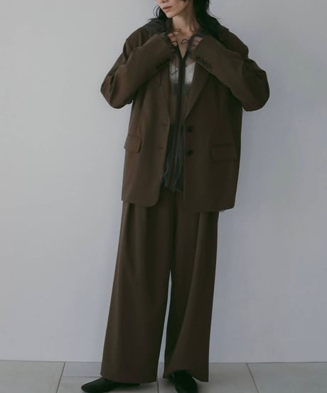 anuke アンヌーク Doubletuck Wide Pants 62610703 本州送料無料