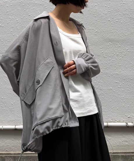 Anna Kerry　アンナケリー ワイドシャツブルゾン 85262404 2026NEWARIIVAL