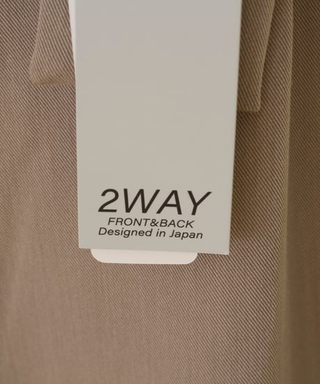 前後2WAYオールインワン　2025SS送料無料