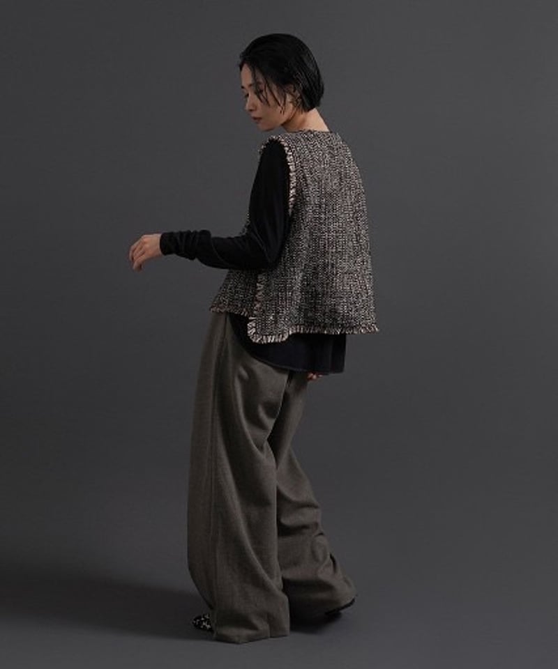 CYAN TOKYO シアン トウキョウ フラノzipフレアジレ 407286 | Deargo