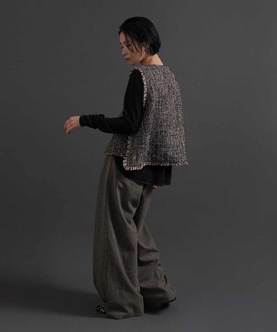 CYAN TOKYO シアン トウキョウ フラノzipフレアジレ 407286 | Deargo