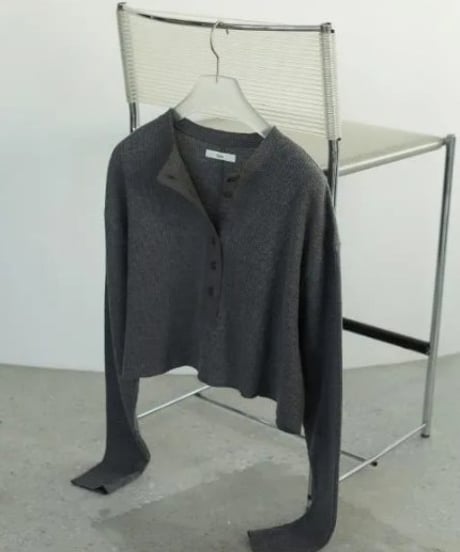 anuke (アンヌーク） Waffle Henley Tops 62520628