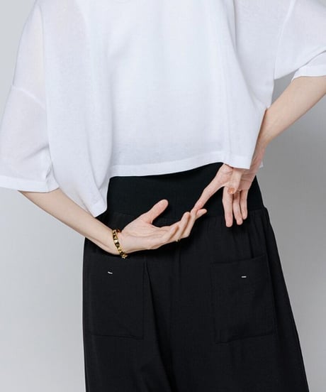 YENN イエン   WAIST RIB WIDE PT Y252-31051