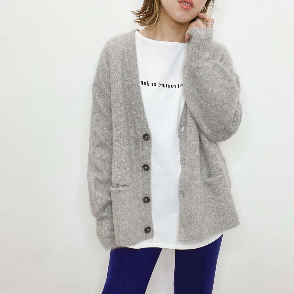Deargo特別プライス！ ラクーンニットカーディガン | Deargo