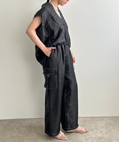 LHELBIE レルビエ 2WAYヘムカーゴパンツ 52148M 本州送料無料！