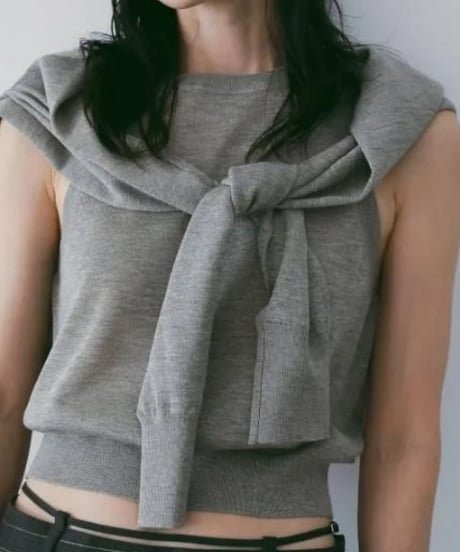 anuke アンヌーク Highgauge Sheer Cardigan 6261052 4月中旬～5月中旬発送予定