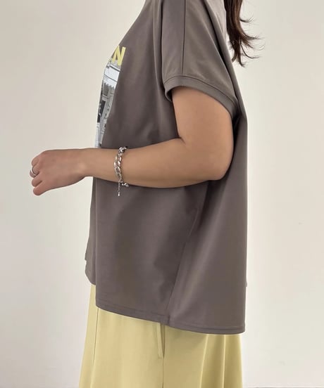 minkchair　ミンクチェアー　FOSI. フォーシ BROOKLYNフォトプリントTEE　35621 (2026NEWARIIVAL)